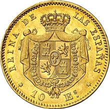 10 escudos 1866   