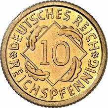 10 Reichspfennigs 1932 A  