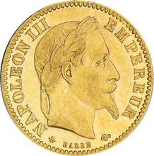 10 francos 1864 A  