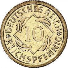 10 Reichspfennigs 1925 A  