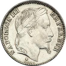 20 francos 1867 A  