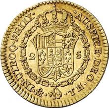 2 escudos 1804 Mo TH 