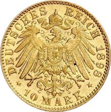 10 марок 1898 J   "Гамбург"