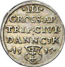 3 Groszy (Trojak) 1535    "Danzig"