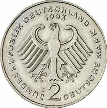 2 Mark 1992 G   "Franz Josef Strauß"