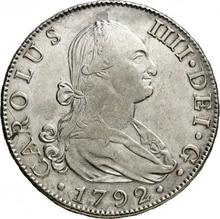 8 Reales 1792 S C 