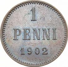 1 penique 1902   