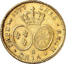 Double Louis d'Or 1777 B  