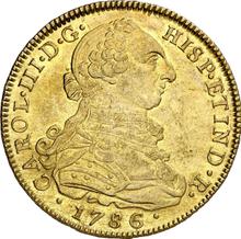 8 escudo 1786 NR JJ 
