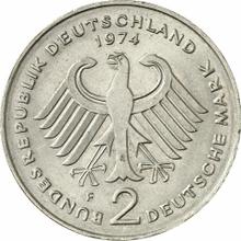 2 marki 1974 F   "Konrad Adenauer"