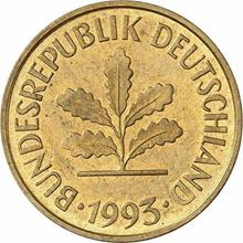 5 Pfennig 1993 F  