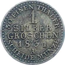 1 серебряный грош 1831 A  