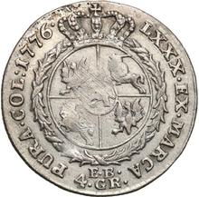 1 Zloty (4 Grosze) 1776  EB 