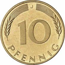 10 Pfennige 1974 J  