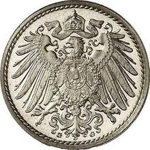 5 Pfennig 1907 G  
