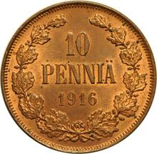10 peniques 1916   