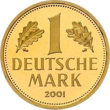 1 Mark 2001 J   "Abschiedsmark"
