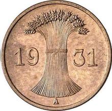 1 Reichspfennig 1931 A  