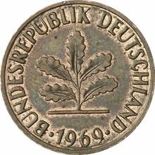 2 Pfennig 1969 J  