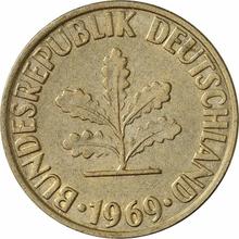 10 Pfennig 1969 F  