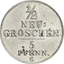 1/2 Neu Groschen 1844  G 