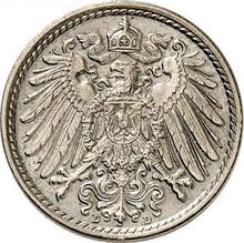 5 Pfennige 1902 D  