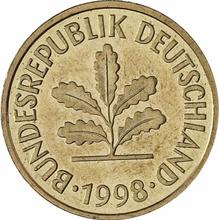 5 Pfennig 1998 D  