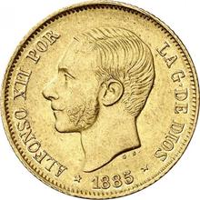 4 песо 1885   