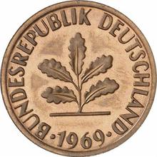 2 Pfennig 1969 G  