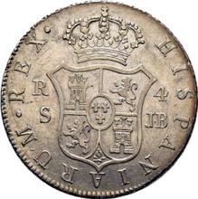 4 reales 1828 S JB 