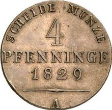 4 Pfennig 1829 A  