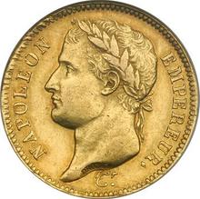 40 francos 1808 H  