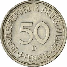 50 Pfennig 1974 D  