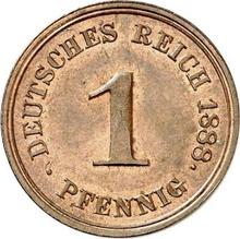 1 Pfennig 1888 E  
