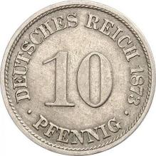 10 пфеннигов 1873 G  