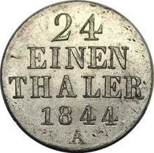 1/24 thaler 1844 A  