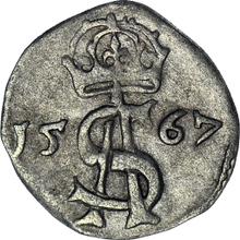 Double Denar 1567    "Lithuania"