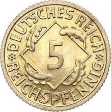 5 Reichspfennigs 1936 A  