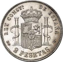 2 pesety 1889  MPM 
