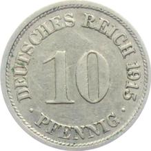 10 fenigów 1915 F  