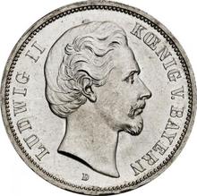 5 марок 1876 D   "Бавария"