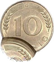 10 пфеннигов 1950-2001   