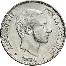 50 Centavos 1884   