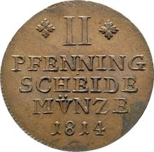 2 Pfennig 1814  FR 