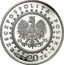20 złotych 1995 MW  ET "Pałac Królewski w Łazienkach"