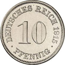 10 Pfennig 1915 A  