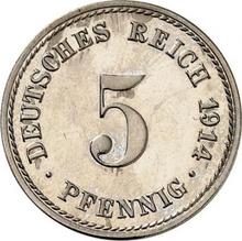 5 Pfennig 1914 A  