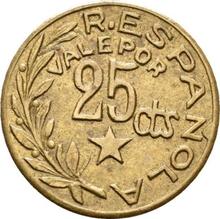 25 centimos 1937    "Minorka"