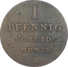 1 Pfennig 1834 A  