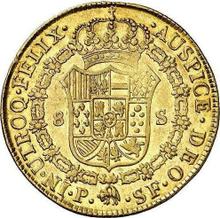 8 escudo 1791 P SF 